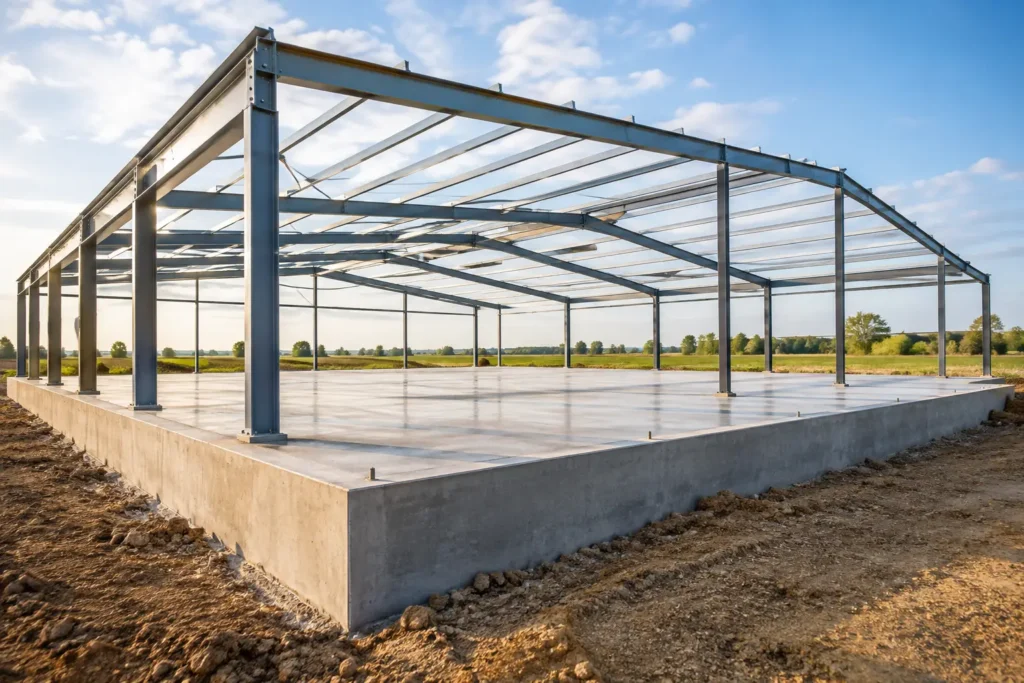 Concrete Foundation for Metal Building Done Right